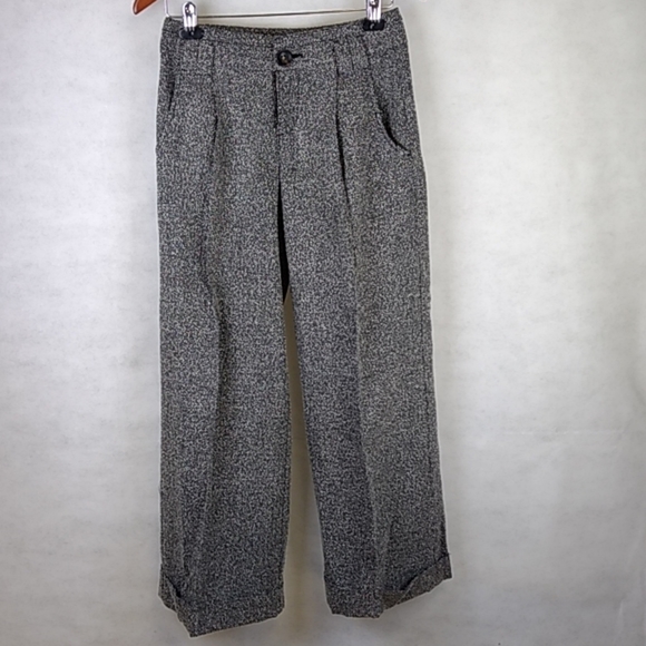 Free People Herringbone Trouser Pants Size 0 - Picture 4 of 8